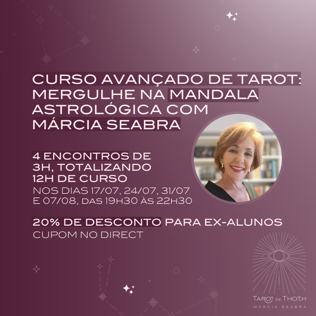 Curso Avançado De Tarot Mandala Astrológica Márcia Seabra 7694